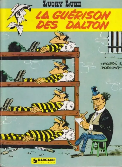 Couverture de l'album Lucky Luke Tome 44 La guérison des Dalton