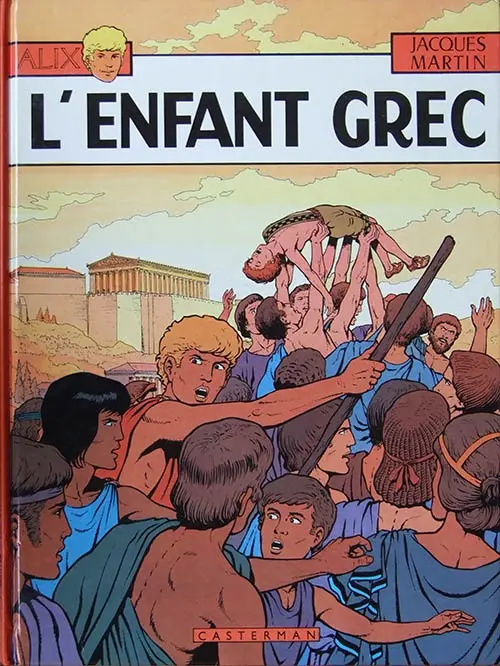 Couverture de l'album Alix Tome 15 L'enfant grec