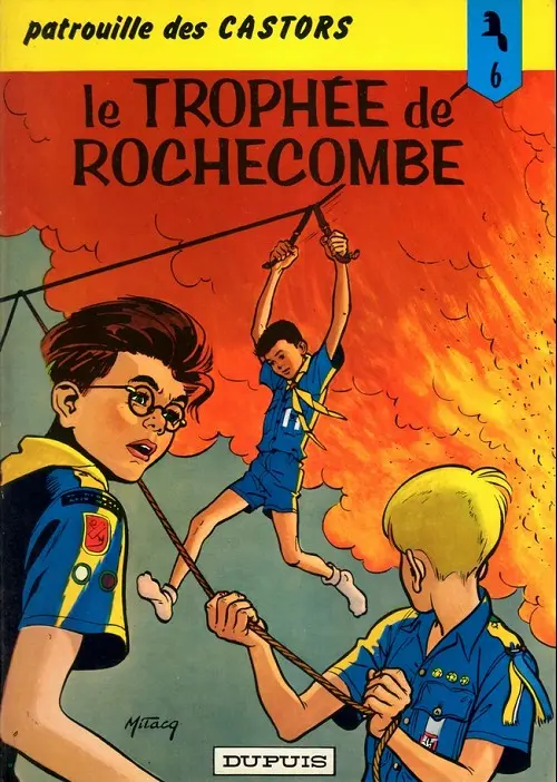 Couverture de l'album La Patrouille des Castors Tome 6 Le Trophée de Rochecombe