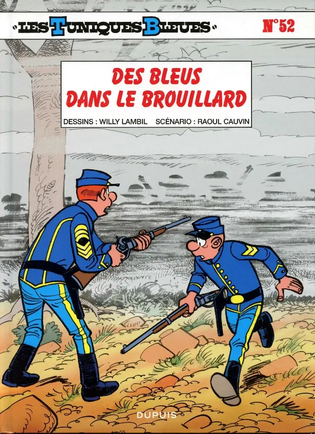 Couverture de l'album Les Tuniques Bleues Tome 52 Des bleus dans le brouillard