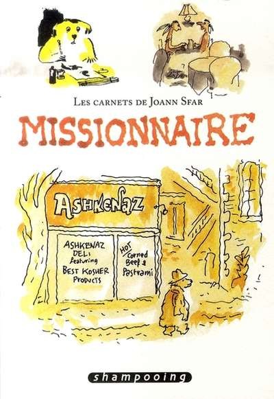 Couverture de l'album Les carnets de Joann Sfar Tome 7 Missionnaire