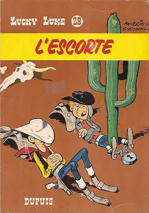 Couverture de l'album Lucky Luke Tome 28 L'escorte