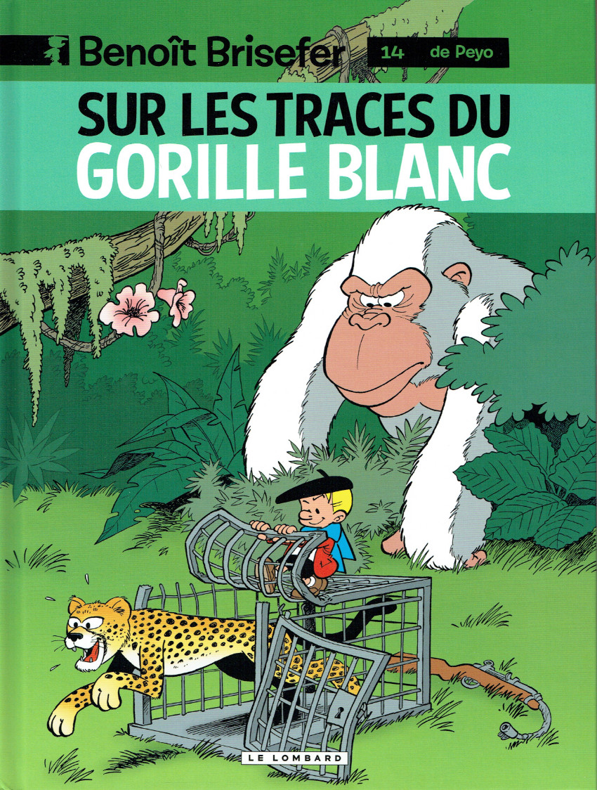 Couverture de l'album Benoît Brisefer Tome 14 Sur les traces du gorille blanc