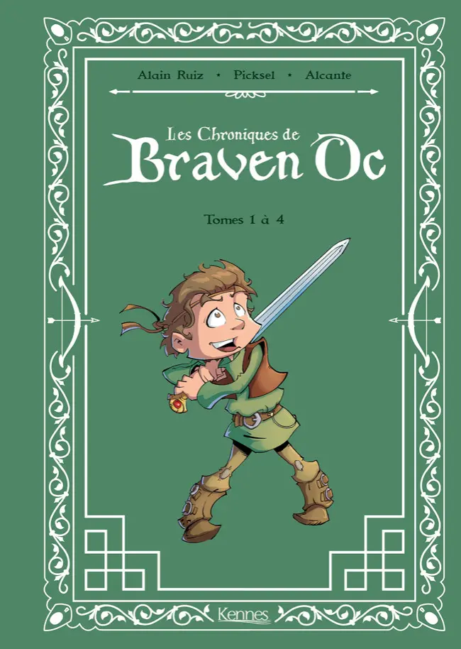 Couverture de l'album Les Chroniques de Braven Oc Recueil - tomes 1 à 4