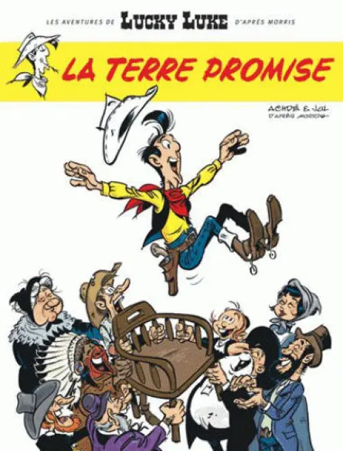 Couverture de l'album Les aventures de Lucky Luke Tome 7 La terre promise