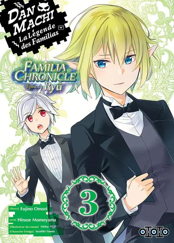 Couverture de l'album DanMachi - La Légende des Familias - Familia Chronicle épidode Ryû 3