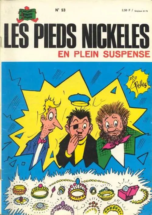 Couverture de l'album Les Pieds Nickelés Tome 53 Les Pieds Nickelés en plein suspense