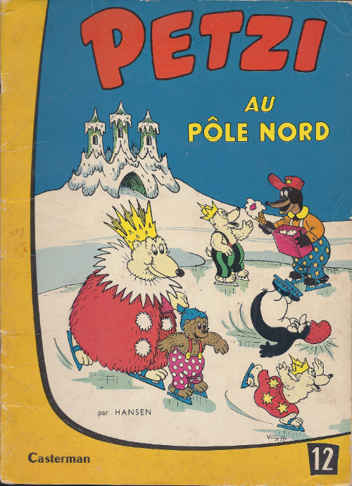 Couverture de l'album Petzi Tome 12 Petzi au Pôle Nord