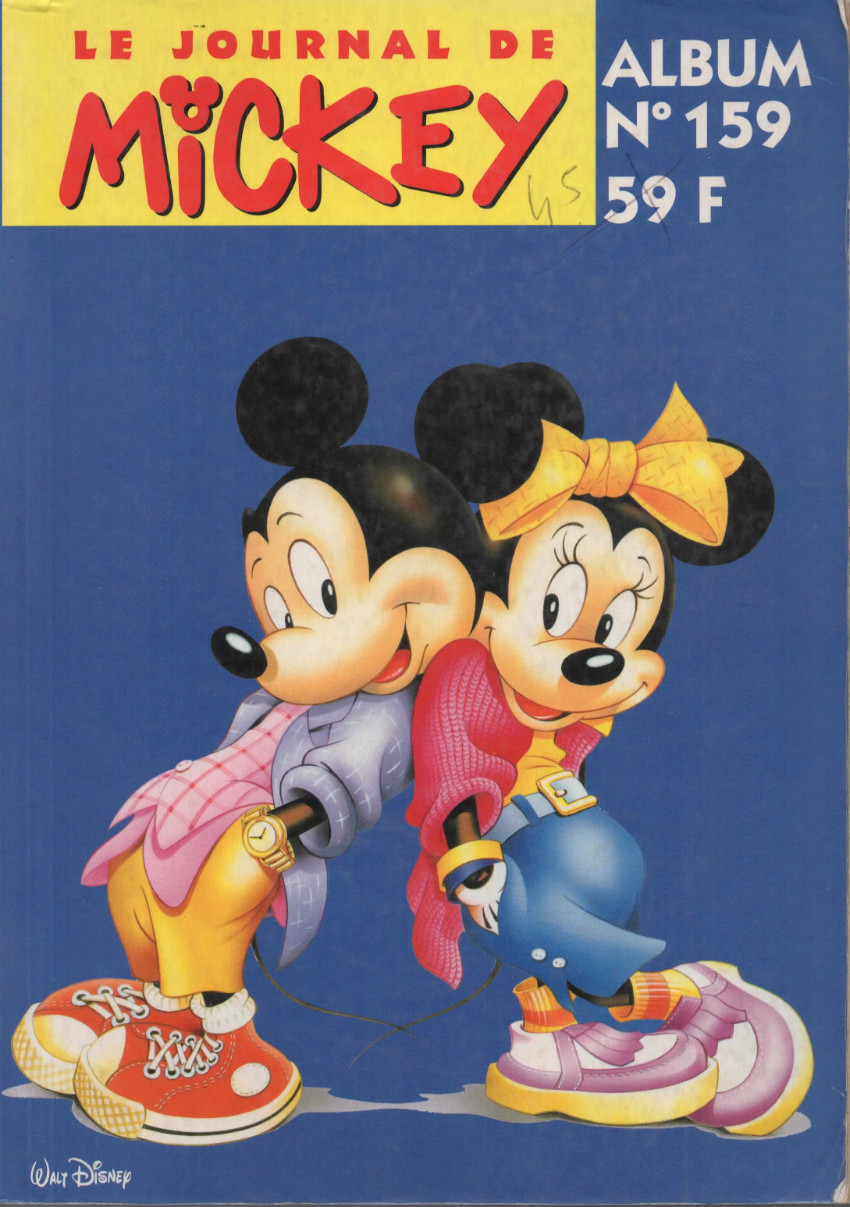 Couverture de l'album Le Journal de Mickey Album N° 159