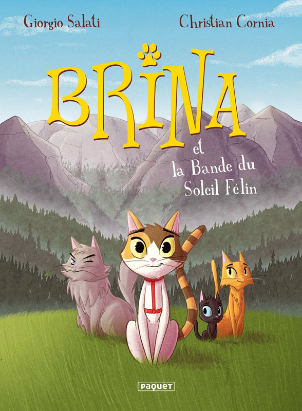 Couverture de l'album Brina Tome 1 Brina et la bande du Soleil Félin