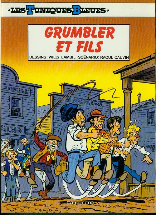 Couverture de l'album Les Tuniques Bleues Tome 33 Grumbler et fils