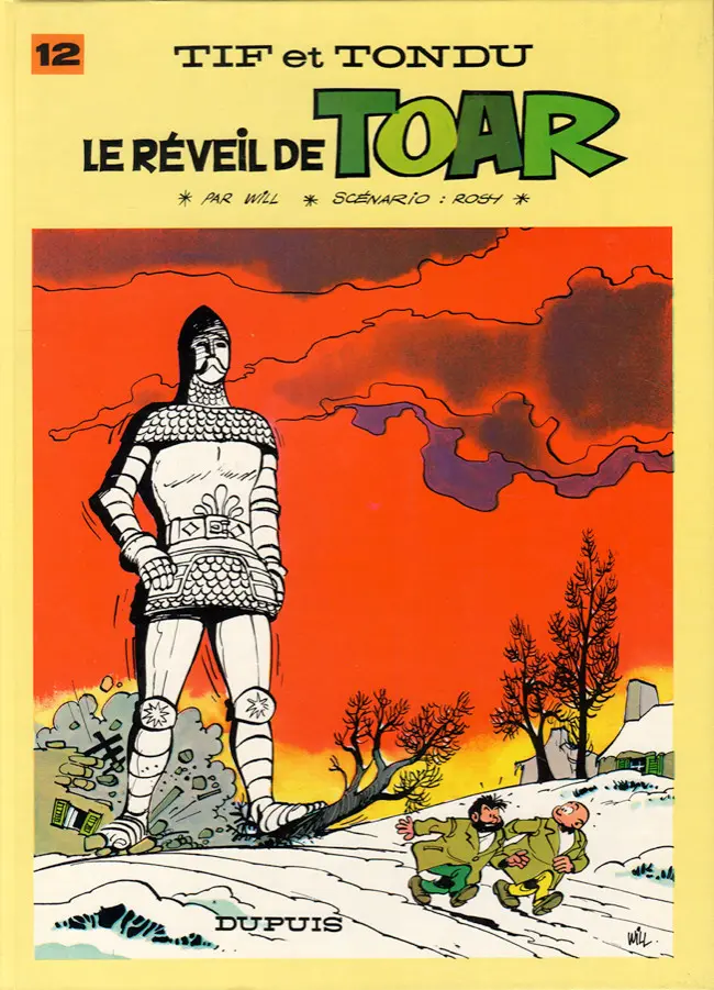 Couverture de l'album Tif et Tondu Tome 12 Le réveil de Toar