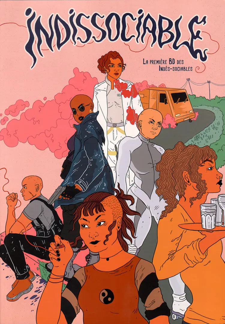 Couverture de l'album Indissociables La première BD des Indés-Sociables