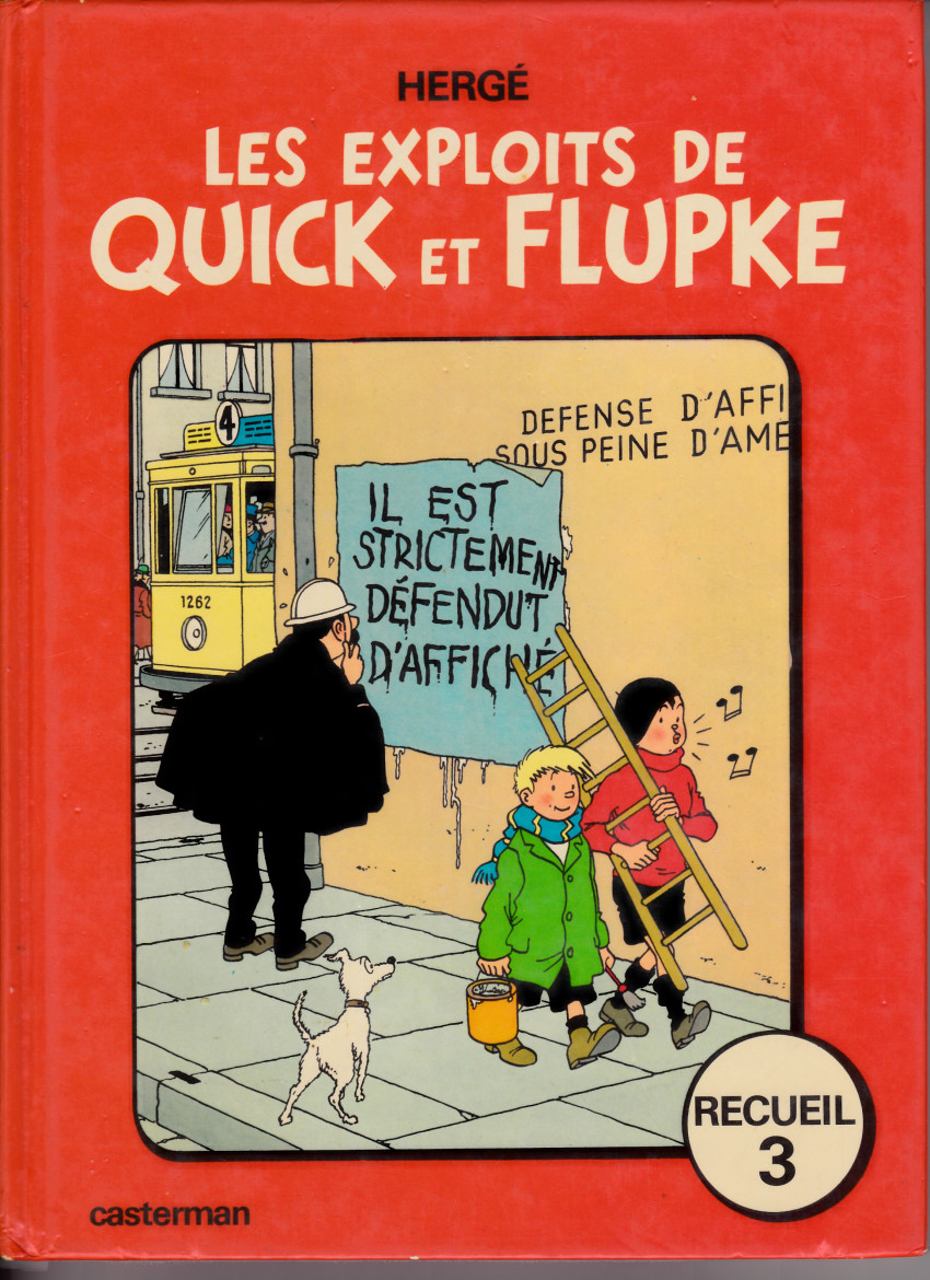 Couverture de l'album Quick et Flupke - Gamins de Bruxelles Recueil 3