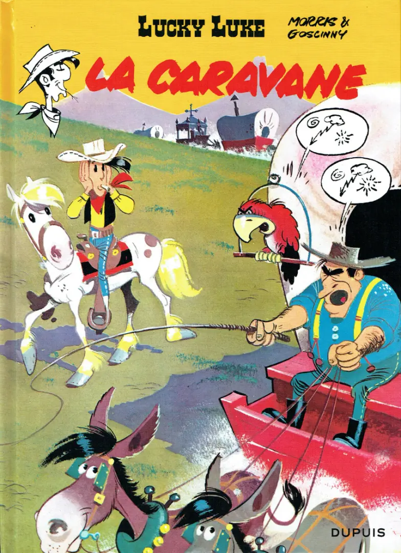 Couverture de l'album Lucky Luke Tome 24 La caravane