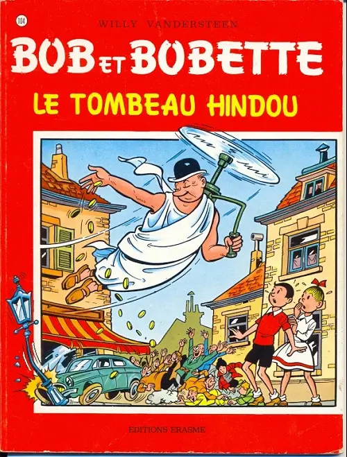 Couverture de l'album Bob et Bobette Tome 104 Le tombeau hindou