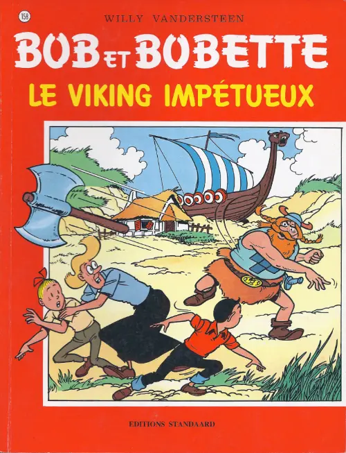Couverture de l'album Bob et Bobette Tome 158 Le viking impétueux