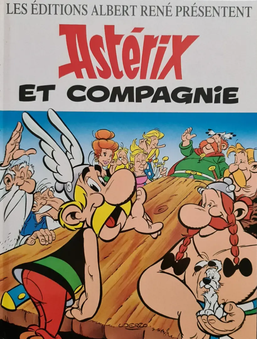 Couverture de l'album Astérix Astérix et compagnie