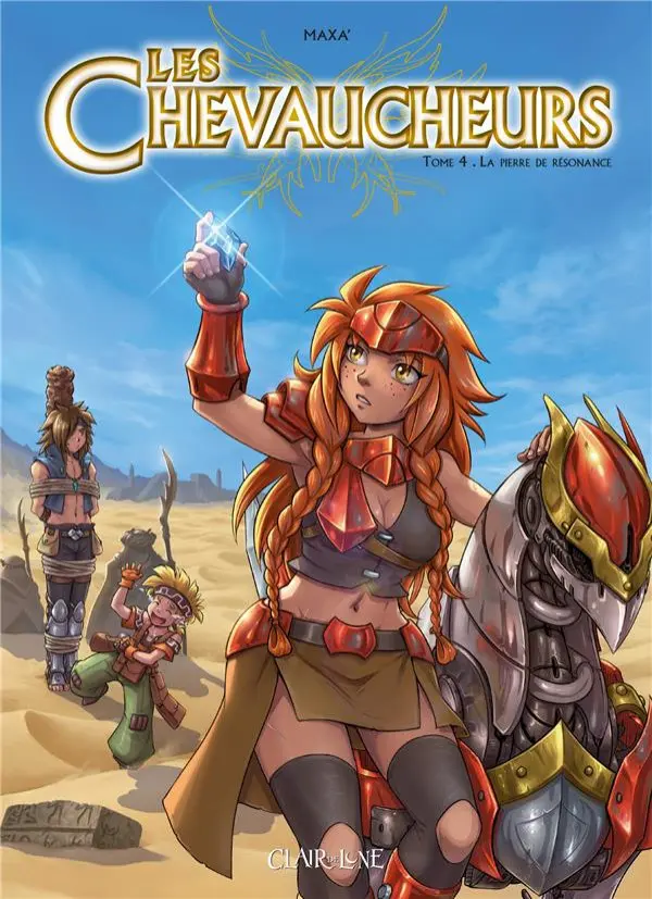 Couverture de l'album Les Chevaucheurs Tome 4 La pierre de résonance