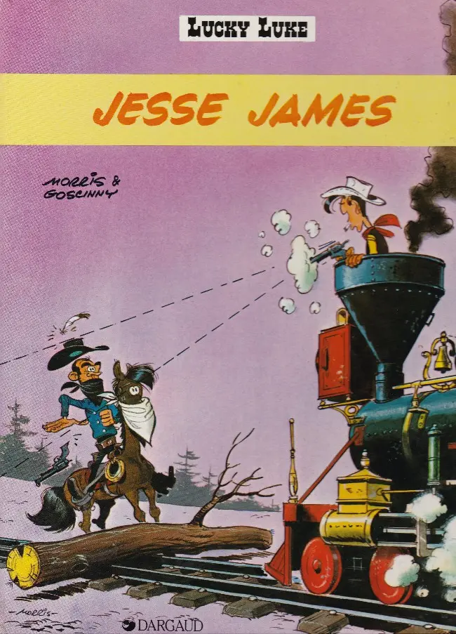 Couverture de l'album Lucky Luke Tome 35 Jesse James