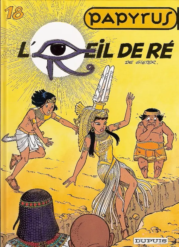 Couverture de l'album Papyrus Tome 18 L'œil de Ré