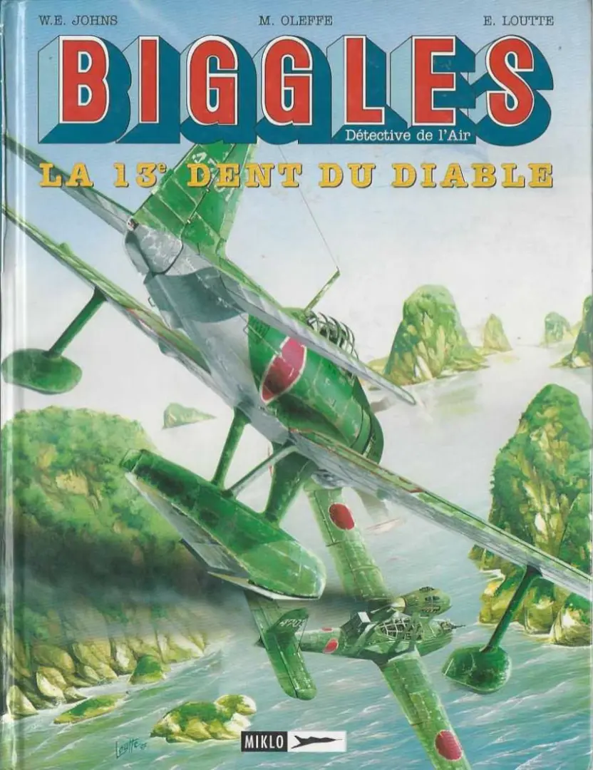 Couverture de l'album Biggles Tome 9 La 13e dent du diable
