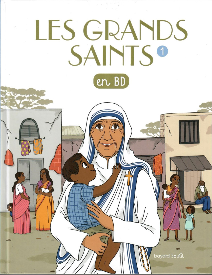 Couverture de l'album Les grands Saints en BD 1