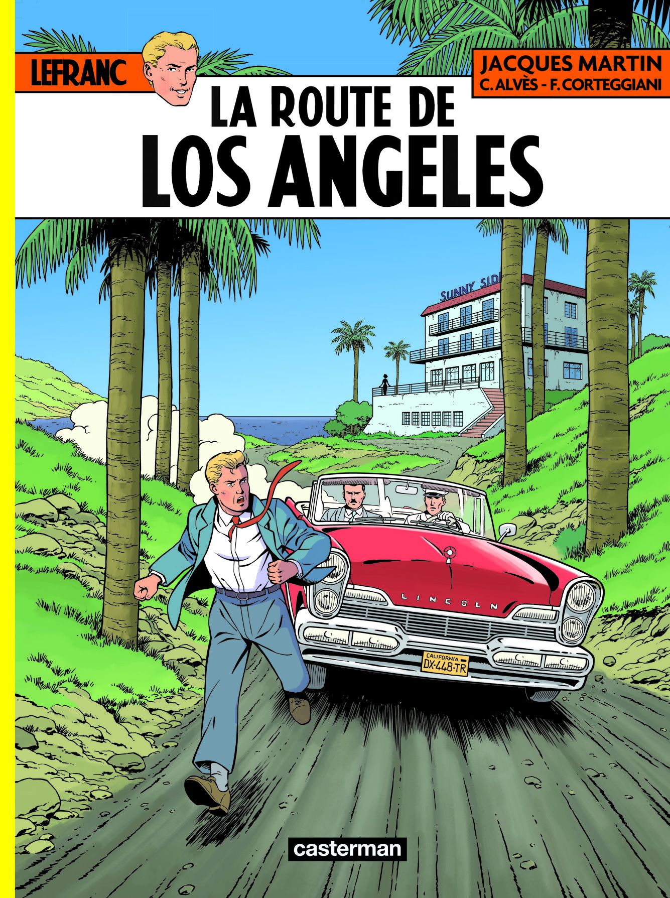 Couverture de l'album Lefranc Tome 34 La Route de Los Angeles