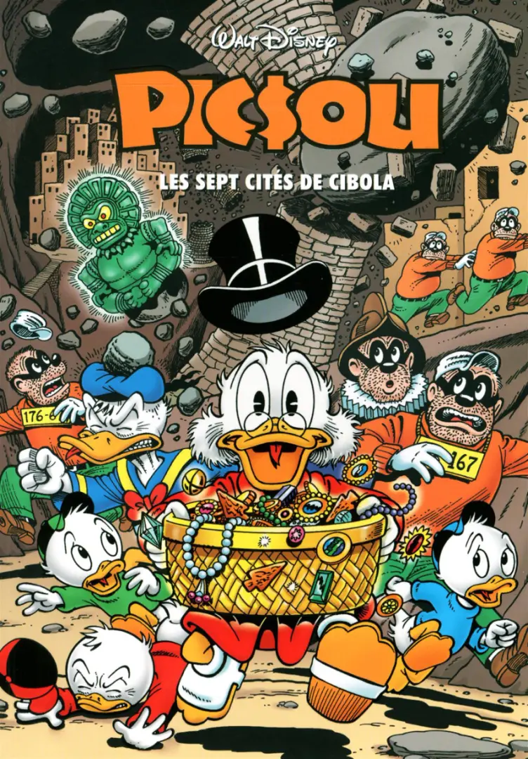 Couverture de l'album BD Disney Tome 26 Picsou - Les sept cités de Cibola