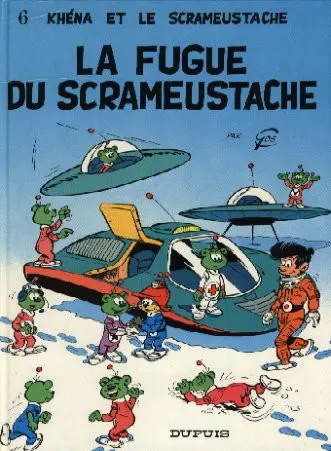 Couverture de l'album Le Scrameustache Tome 6 La fugue du Scrameustache