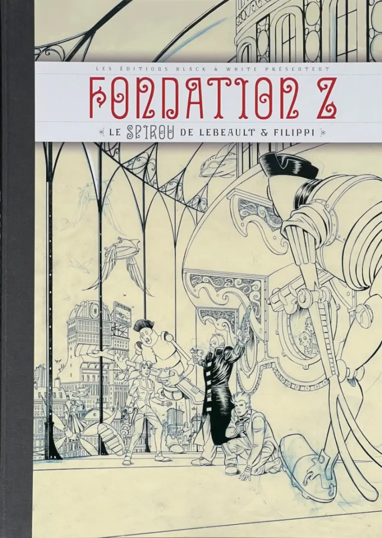 Couverture de l'album Spirou et Fantasio - Une aventure de... / Le Spirou de... Tome 12 Fondation Z