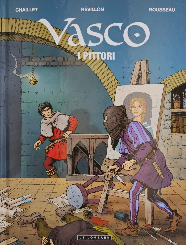 Couverture de l'album Vasco Tome 28 I pittori