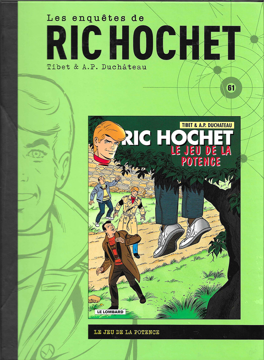 Couverture de l'album Les enquêtes de Ric Hochet Tome 61 Le jeu de la potence