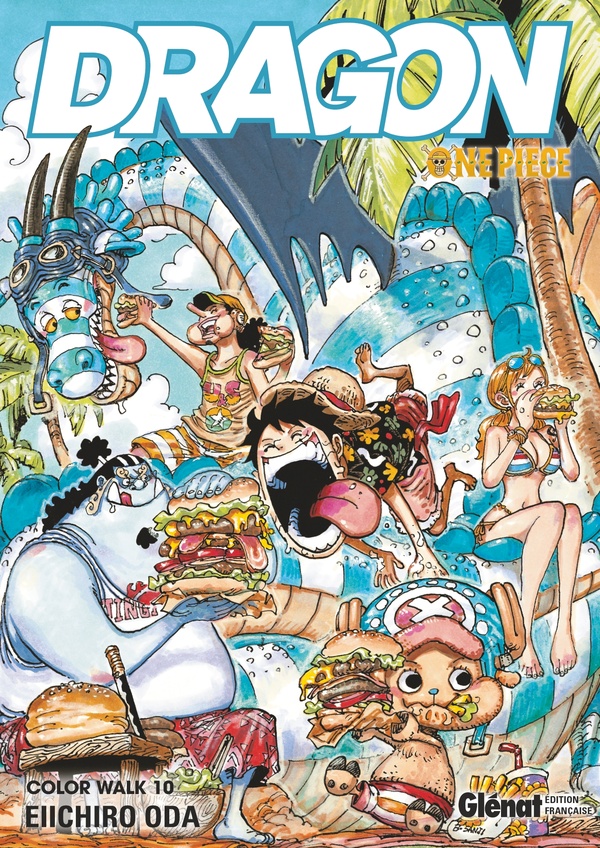 Couverture de l'album One Piece Color walk 10 Dragon