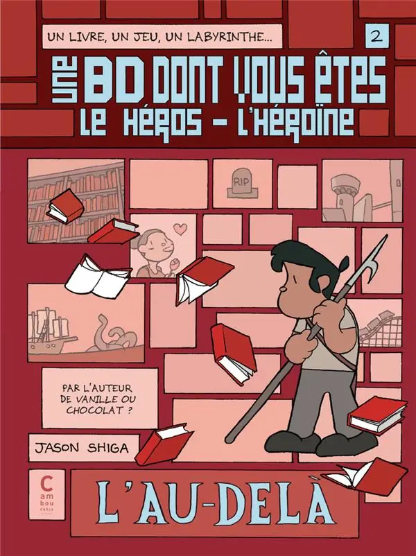 Couverture de l'album Une BD dont vous êtes le héros 2 L'au-delà