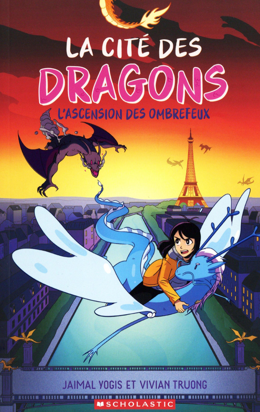 Couverture de l'album La cité des dragons Tome 2 L'ascension des Ombrefeux