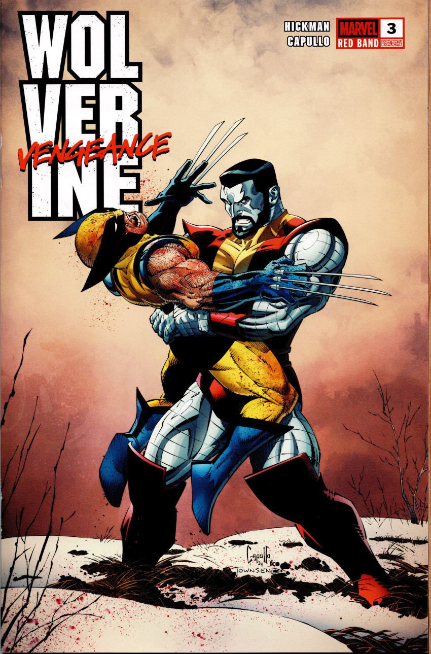 Couverture de l'album Wolverine : Vengeance Tome 3 Red Band