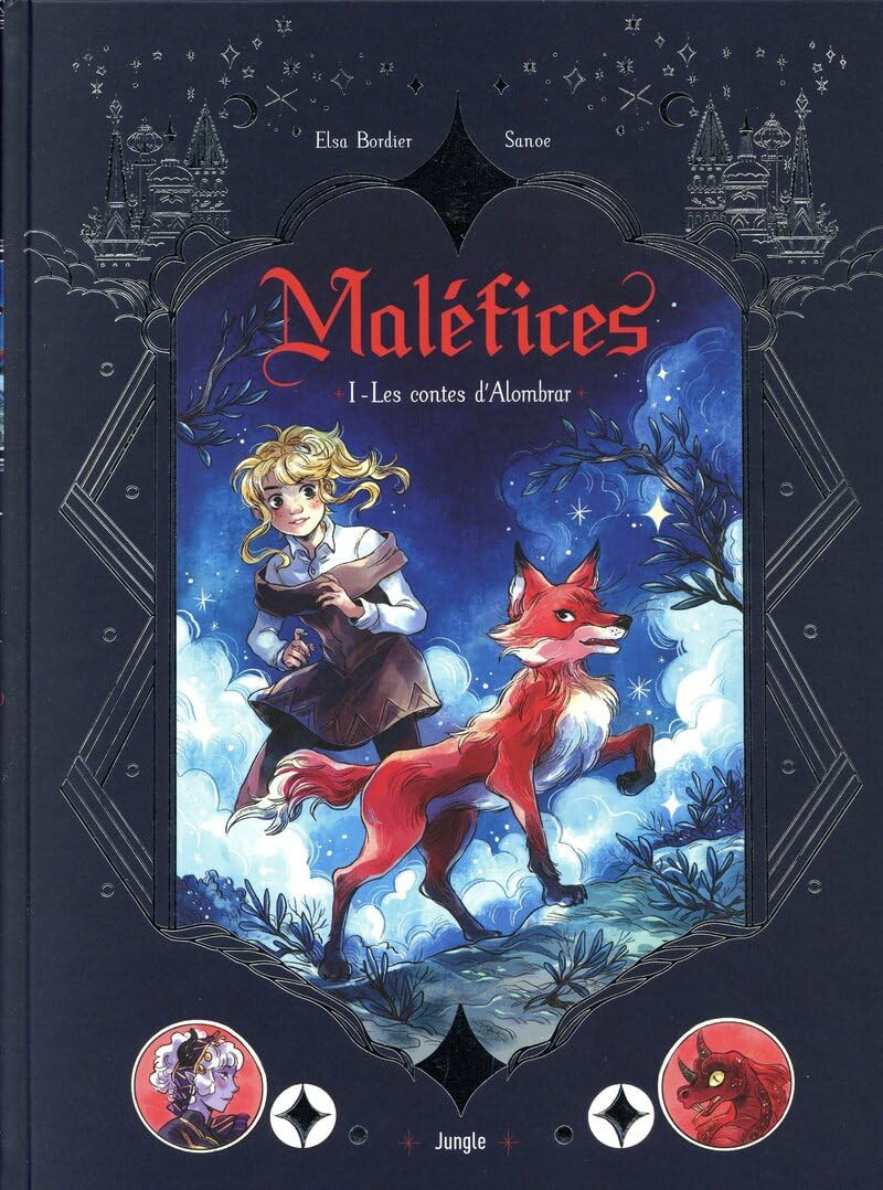 Couverture de l'album Maléfices 1 Les contes d'Alombrar
