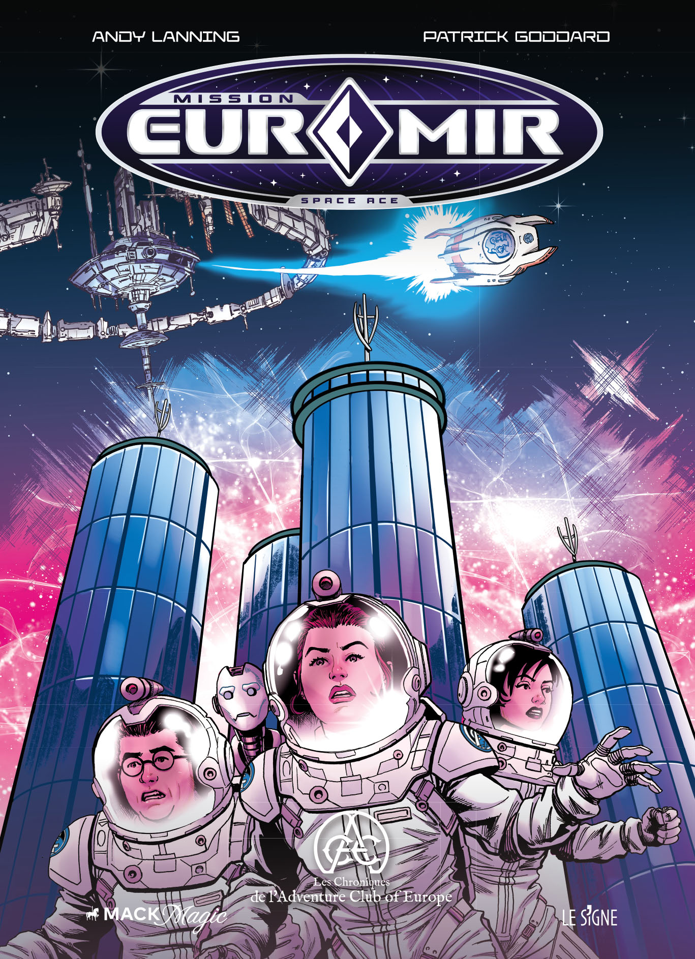 Couverture de l'album Space Ace Projet Euro-Mir