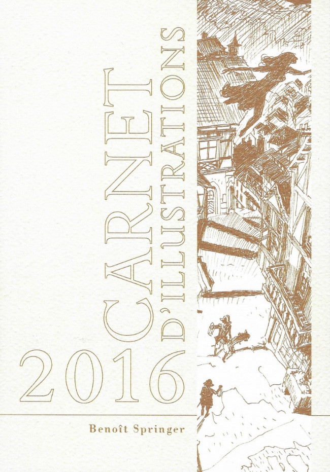 Couverture de l'album Carnet d'illustrations 2016