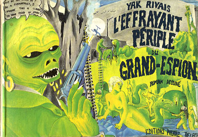 Couverture de l'album L'effrayant périple du grand espion