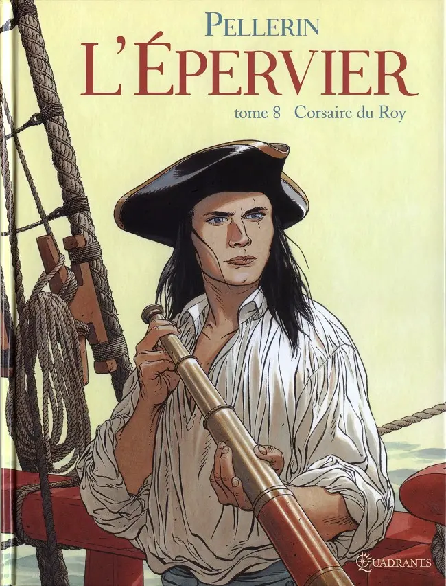 Couverture de l'album L'Épervier Tome 8 Corsaire du Roy