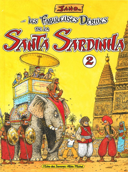 Couverture de l'album Les Fabuleuses dérives de la Santa Sardinha 2