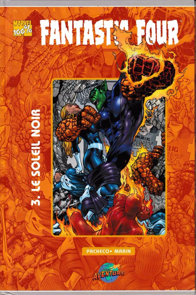 Couverture de l'album Fantastic Four Tome 3 Le soleil noir