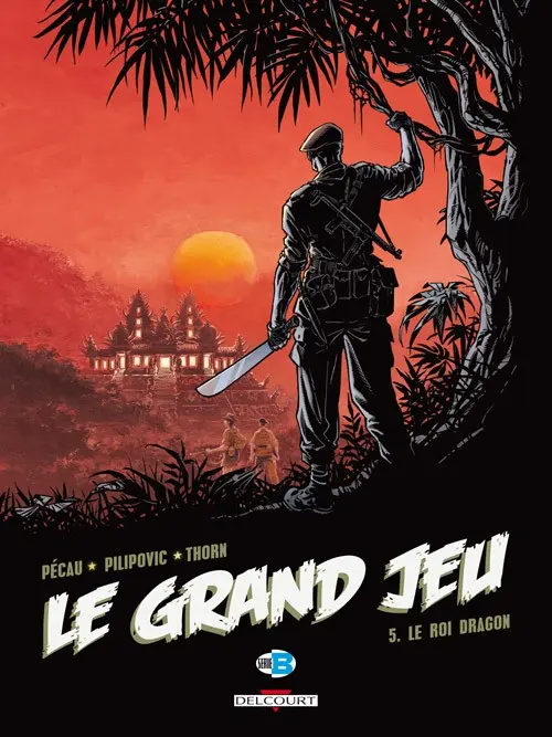Couverture de l'album Le Grand jeu Tome 5 Le roi dragon