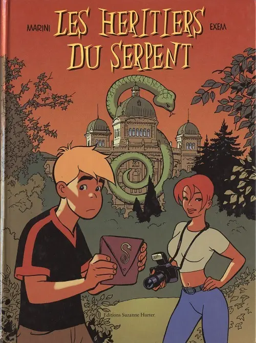 Couverture de l'album Les Héritiers du Serpent