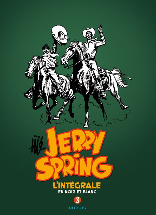 Couverture de l'album Jerry Spring L'intégrale en noir et blanc Volume 3 1958-1962