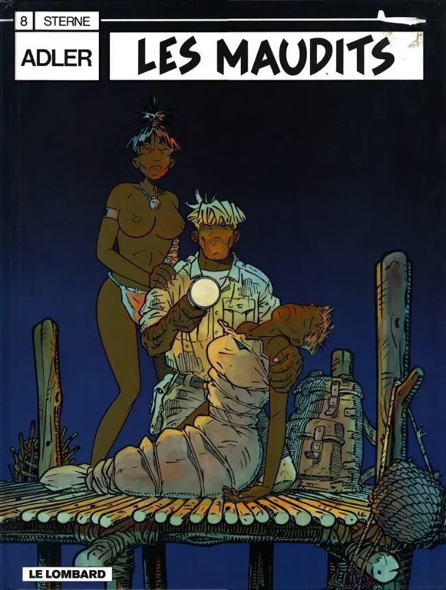 Couverture de l'album Adler Tome 8 Les maudits