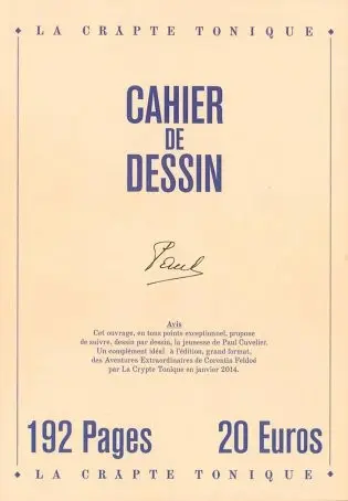 Couverture de l'album Cahier de dessin