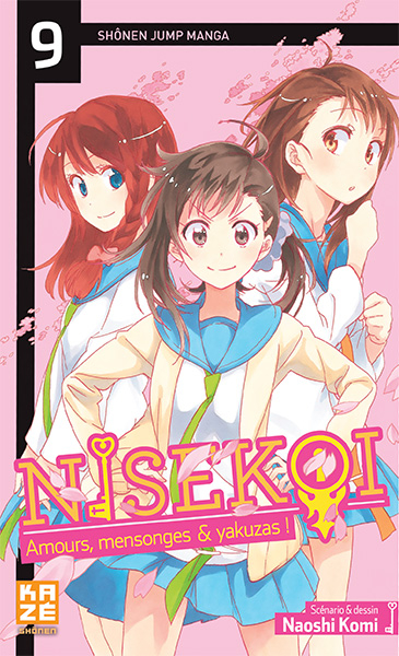 Couverture de l'album Nisekoi - Amours, Mensonges & Yakuzas ! 9 Vent divin